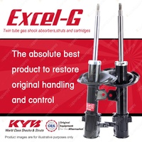 2x Front KYB Excel-G Strut Shock Absorbers for Hyundai Accent MC G4ED 1.6 FWD