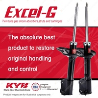 2x Rear KYB Excel-G Strut Shock Absorbers for Hyundai Accent LC LS I4 FWD All