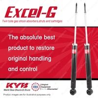 2x Rear KYB Excel-G Shock Absorbers for Hyundai Accent MC G4ED 1.6 I4 FWD All