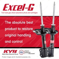 2x Rear KYB Excel-G Strut Shock Absorbers for Hyundai Excel X3 Sprint G4 1.5 I4