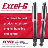 2x Rear KYB Excel-G Shock Absorbers for Hyundai iLoad iMax H1 TQ RWD Van 08-On