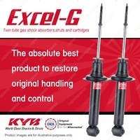 2x Rear KYB Excel-G Shock Absorbers for Hyundai Sonata Y3 G6AT 3.0 V6 FWD Sedan