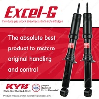 2x Front KYB Excel-G Shock Absorbers for Isuzu D-Max TF MU-X UC Hi-rider 12-20