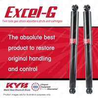 2x Rear KYB Excel-G Shock Absorbers for Isuzu D-Max TF RWD 4WD Hi-rider 08-12