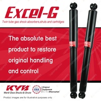 2x Rear KYB Excel-G Shock Absorbers for Isuzu D-Max TF RWD 12-20 Excl. Hi-rider