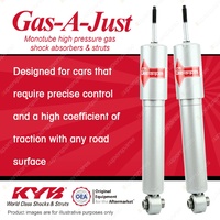 2x Rear KYB Gas-A-Just Shock Absorbers for Jaguar XK8 XKR X100 X150 RWD 96-09