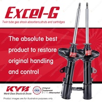 2x Rear KYB Excel-G Strut Shock Absorbers for KIA Cerato LD TD I4 FWD 04-13