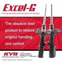 2x Front KYB Excel-G Strut Shock Absorbers for KIA Mentor AFB I4 FWD All 98-00