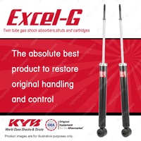 2x Rear KYB Excel-G Shock Absorbers for KIA Rio JB I4 FWD 1.4 1.6 05-09