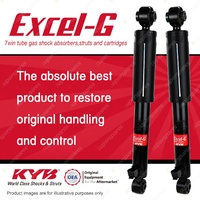 2x Rear KYB Excel-G Shock Absorbers for KIA Sorento XM UM V6 FWD SUV 14-On