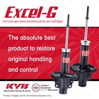 2x Front KYB Excel-G Shock Absorbers for KIA Sportage JA553 FE 2.0 I4 4WD 99-04