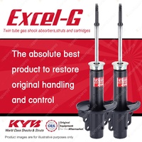 2x Front KYB Excel-G Shock Absorbers for KIA Sportage JA553 FE 2.0 I4 4WD 96-99