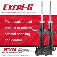 2x Front KYB Excel-G Strut Shock Absorbers for Lancia Delta 831B7046 1.6 I4 4WD