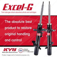 2x Front KYB Excel-G Strut Shock Absorbers for Land Rover Freelander II 4WD