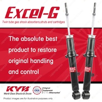 2x Front KYB Excel-G Shock Absorbers for Lexus GS JZS160 JZS161 I6 RWD Sedan