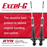 2x Rear KYB Excel-G Shock Absorbers for Lexus GS JZS160 JZS161 I6 RWD Sedan