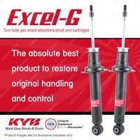 2x Front KYB Excel-G Shock Absorbers for Lexus IS300 JCE10 2JZ-GE 3.0 I6 RWD