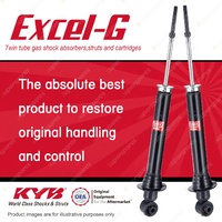 2x Rear KYB Excel-G Shock Absorbers for Lexus IS GXE10 SXE10 I4 I6 RWD Sedan