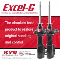 2x Front KYB Excel-G Strut Shock Absorbers for Mazda 323 BA V6 FWD All 94-98