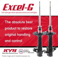 2x Rear KYB Excel-G Strut Shock Absorbers for Mazda 323 BA V6 FWD 94-98