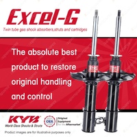 2x Front KYB Excel-G Strut Shock Absorbers for Mazda 626 Capella GF GW GF 97-02