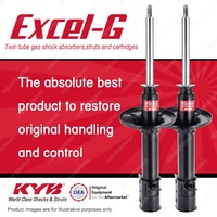 2 Rear KYB Excel-G Strut Shock Absorbers for Mazda 626 MX-6 GE Sedan Coupe 92-97