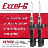 2x Rear KYB Excel-G Strut Shock Absorbers for Mazda 626 GV F2 2.2 I4 FWD Wagon