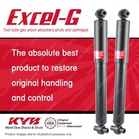 2x Rear KYB Excel-G Shock Absorbers for Mazda 6 GG GY I4 DT4 FWD 02-08