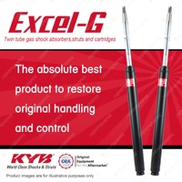 2x Front KYB Excel-G Cartrige Shock Absorbers for Mazda RX2 12A Capella NA