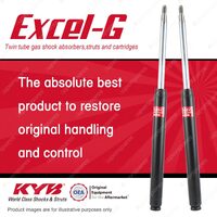 2x Front KYB Excel-G Cartrige Shock Absorbers for Mazda RX7 II III R2 RWD Coupe