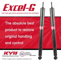 2x Rear KYB Excel-G Shock Absorbers for Mazda RX7 I II III R2 RWD Coupe 79-85