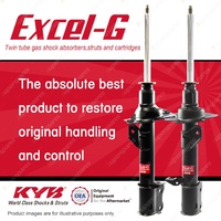 2x Front KYB Excel-G Strut Shock Absorbers for Mazda Tribute CU 5Z 6Z 8Z 4WD