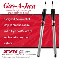 2x Rear KYB Gas-A-Just Shock Absorbers for Mercedes Benz A209 CLK320 350 55 RWD