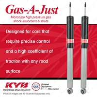 2x Front KYB Gas-A-Just Shock Absorbers for Mercedes Benz SLK200 230 R170 RWD