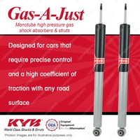 2x Rear KYB Gas-A-Just Shock Absorbers for Mercedes Benz SLK200 230 R170 RWD