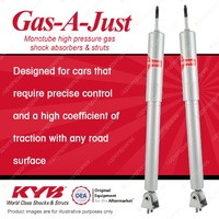 2x Front KYB Gas-A-Just Shock Absorbers for Mercedes Benz W114 W115 68-78