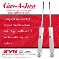 2x Rear KYB Gas-A-Just Shocks for Mercedes Benz W123 230 240 250 280 300