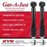 2x Rear KYB Gas-A-Just Shock Absorbers for Mercedes Benz W168 A140 160 170 190