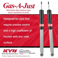 2x Rear KYB Gas-A-Just Shock Absorbers for Mercedes Benz W202 Sedan Sport Susp