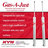 2x Rear KYB Gas-A-Just Shock Absorbers for Mercedes Benz C-Class W204 Sedan 