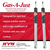 2x Front KYB Gas-A-Just Shock Absorbers for Mercedes Benz E-Class W210 95-03