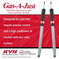 2x Rear KYB Gas-A-Just Shock Absorbers for Mercedes Benz W211 E240 270 320 350