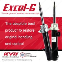 2x Front KYB Excel-G Strut Shock Absorbers for MINI Cooper R56 R57 R57 FWD