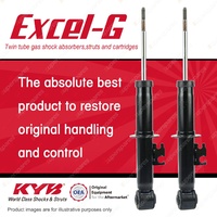 2x Rear KYB Excel-G Shock Absorbers for MINI One Cooper R50 R52 R53 FWD