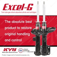 2x Front KYB Excel-G Strut Shock Absorbers for Mitsubishi 380 DB 6G75 3.8 I4