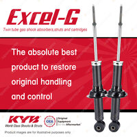 2x Rear KYB Excel-G Shock Absorbers for Mitsubishi ASX XA XB XC Wagon 10-ON