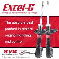 2x Front KYB Excel-G Strut Shock Absorbers for Mitsubishi Colt RG I4 FWD Hatch