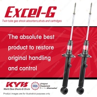 2x Rear KYB Excel-G Shock Absorbers for Mitsubishi Galant HH VR4 2.0 I4 4WD