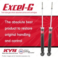 2x Rear KYB Excel-G Shock Absorbers for Mitsubishi Grandis BA 4G69 2.4 I4 FWD