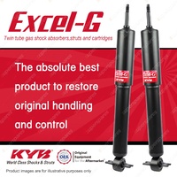 2x Front KYB Excel-G Shock Absorbers for Mitsubishi L200 Express MB MB MC MD RWD